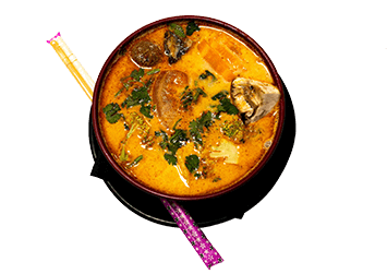 Produktbild Kokosmilch-Suppe mit Garnelen